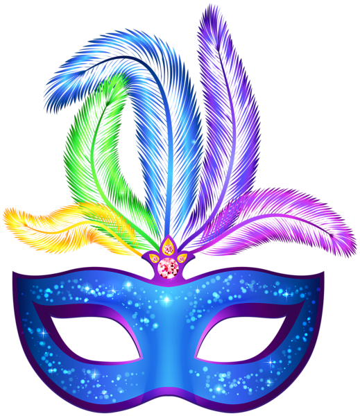 This png image - Blue Carnival Mask PNG Clip Art Image, is available for free download