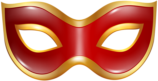 This png image - Carnival Mask Red Transparent PNG Clip Art Image, is available for free download
