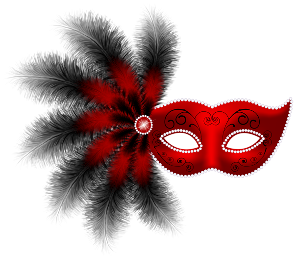 This png image - Feather Carnival Mask PNG Clip Art Image, is available for free download