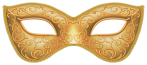This png image - Gold Carnival Mask Transparent Image, is available for free download