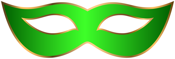 This png image - Green Carnival Mask PNG Clip Art Transparent Image, is available for free download