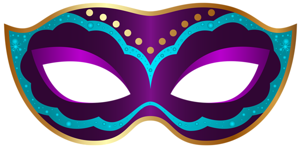 This png image - Purple Carnival Mask PNG Clip Art Image, is available for free download