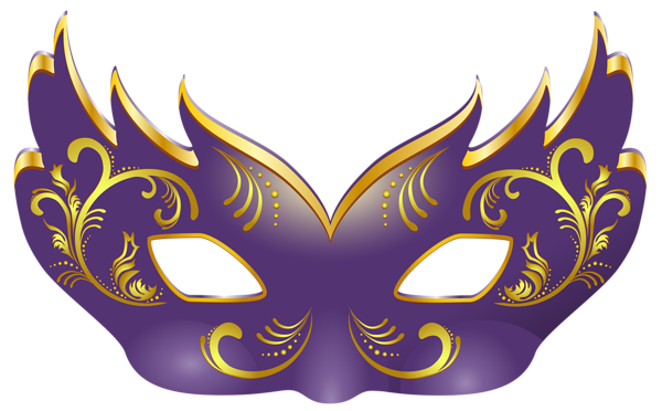 This png image - Purple Mask PNG Clip Art Image, is available for free download