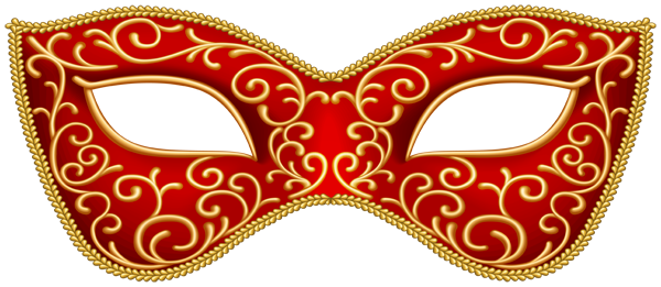 This png image - Red Carnival Mask Transparent Image, is available for free download