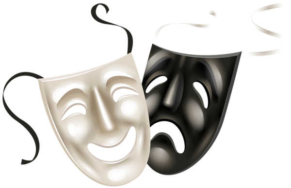This png image - Theater Masks PNG Clip Art PNG Image, is available for free download