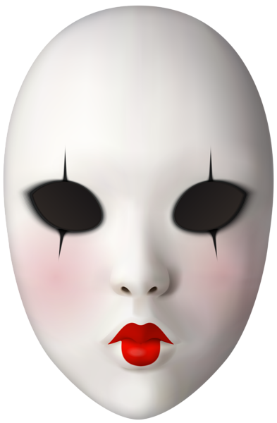 This png image - White Carnival Mask Transparent Image, is available for free download