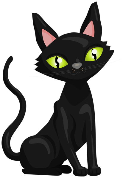 This png image - Black Cat PNG Clipart, is available for free download
