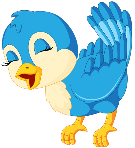 This png image - Blue Bird Cartoon PNG Clip Art Image, is available for free download