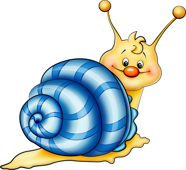 This png image - Blue Snail Cartoon PNG Picture, is available for free download