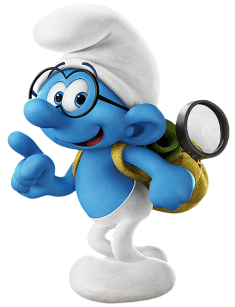This png image - Brainy Smurfs The Lost Village Transparent PNG Image, is available for free download