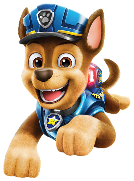 This png image - Chase PAW Patrol PNG Cartoon, is available for free download