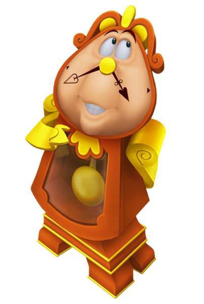 This png image - Cogsworth Beauty and the Beast Cartoon Transparent Image, is available for free download