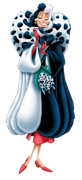 This png image - Cruella de Vil 101 Dalmatians Transparent PNG Clip Art Image, is available for free download