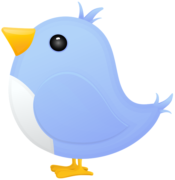 This png image - Cute Blue Bird Cartoon PNG Clipart, is available for free download