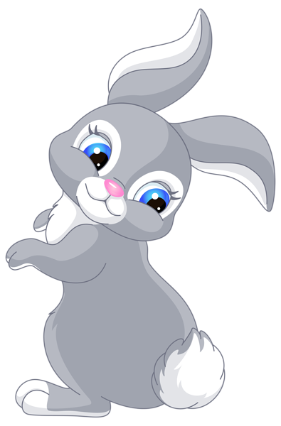 This png image - Cute Bunny Cartoon PNG Clip Art Image, is available for free download
