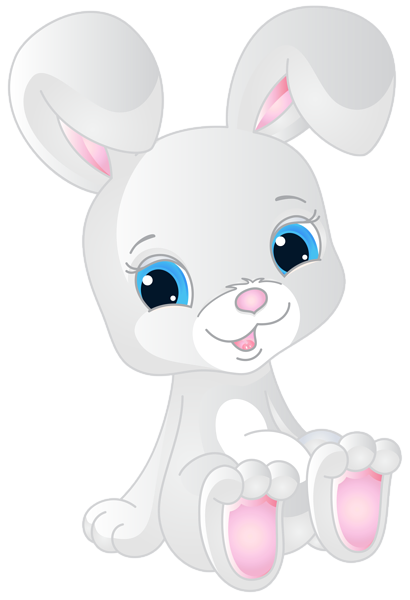 This png image - Cute Bunny PNG Clip Art Image, is available for free download