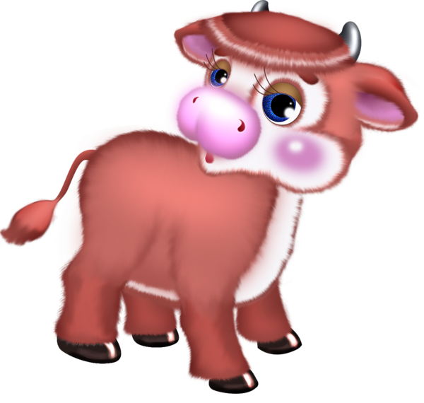This png image - Cute Cow Free Clipart, is available for free download