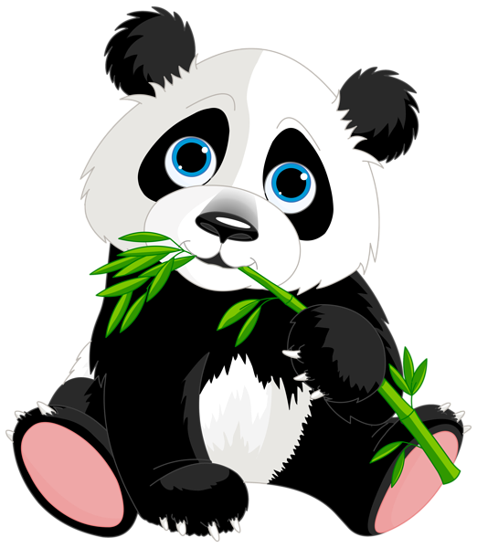 This png image - Cute Panda Cartoon PNG Clipart Image, is available for free download