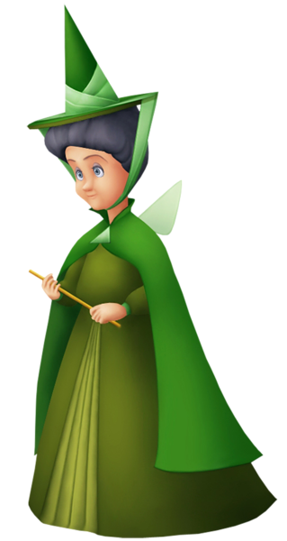 This png image - Fauna Sleeping Beauty Good Fairy Transparent PNG Image, is available for free download