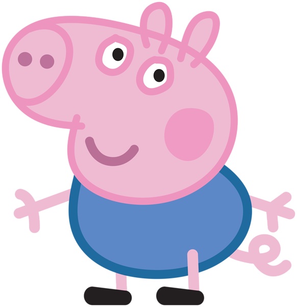 This png image - George Peppa Pig Transparent PNG Image, is available for free download