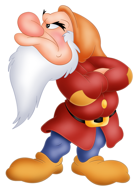 This png image - Grumpy Snow White Dwarf PNG Image, is available for free download