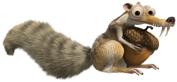 This png image - Ice Age Scrat Squirrel Transparent PNG Clip Art Image, is available for free download