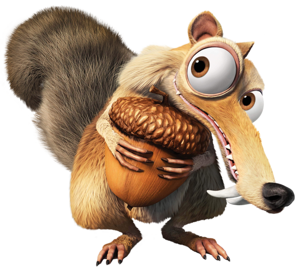 This png image - Ice Age Squirrel Scrat Transparent PNG Clip Art Image, is available for free download