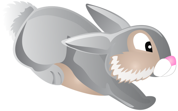 This png image - Jumping Bunny Cartoon Transparent Clip Art PNG Image, is available for free download
