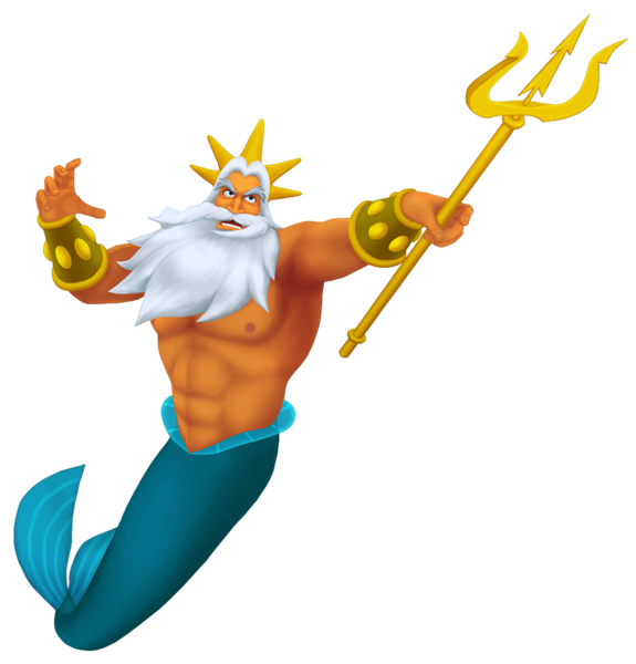 This png image - King Triton Transparent PNG Clip Art Image, is available for free download