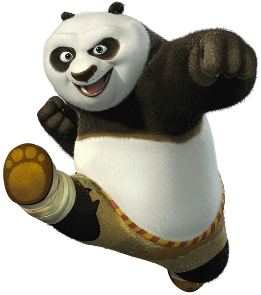 This png image - Kung Fu Panda Transparent PNG Clip Art Image, is available for free download