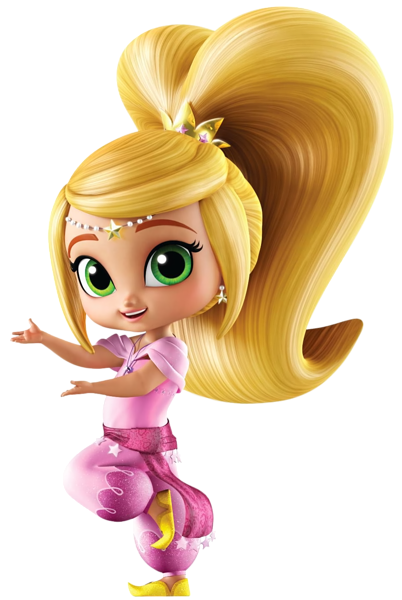 This png image - Leah Shimmer and Shine Transparent Cartoon Image, is available for free download