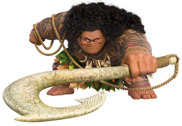This png image - Maui Moana Disney Large Transparent PNG Image, is available for free download