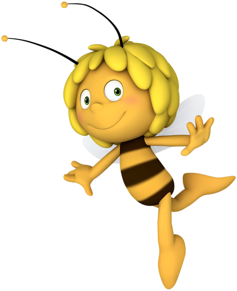 This png image - Maya the Bee Transparent Cartoon Image, is available for free download