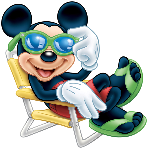 Mickey Mouse with Sunglasses Transparent PNG Clip Art Image | Gallery