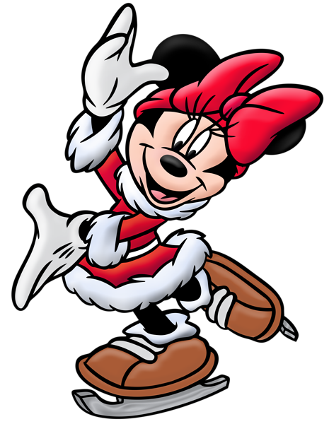 This png image - Mini Mouse Skating Transparent Cartoon, is available for free download