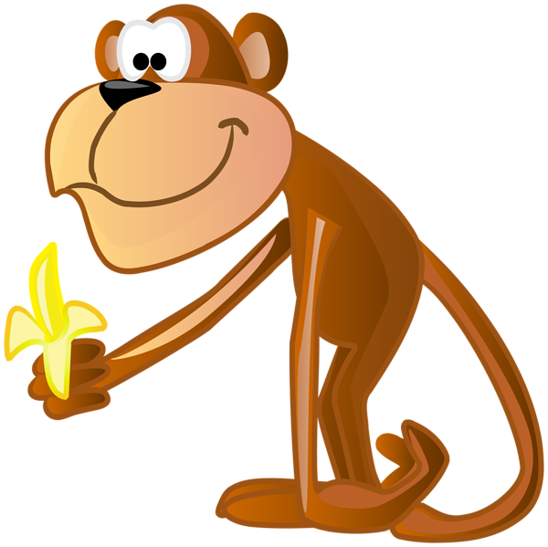 This png image - Monkey Cartoon Clip Art Image, is available for free download