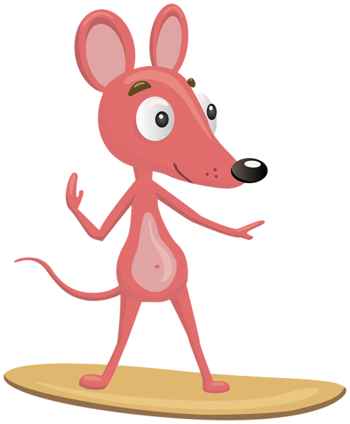 This png image - Mouse on Surf PNG Clipart, is available for free download