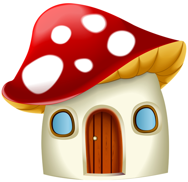 This png image - Mushroom House Cartoon, is available for free download
