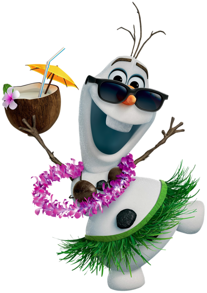 This png image - Olaf Hawaiian Frozen Transparent PNG Image, is available for free download