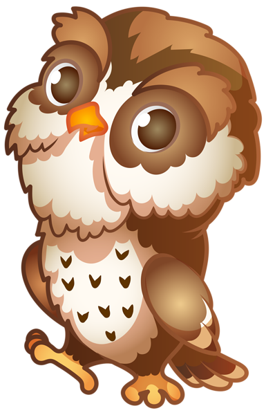 Owl Cartoon PNG Transparent Image | Gallery Yopriceville - High-Quality