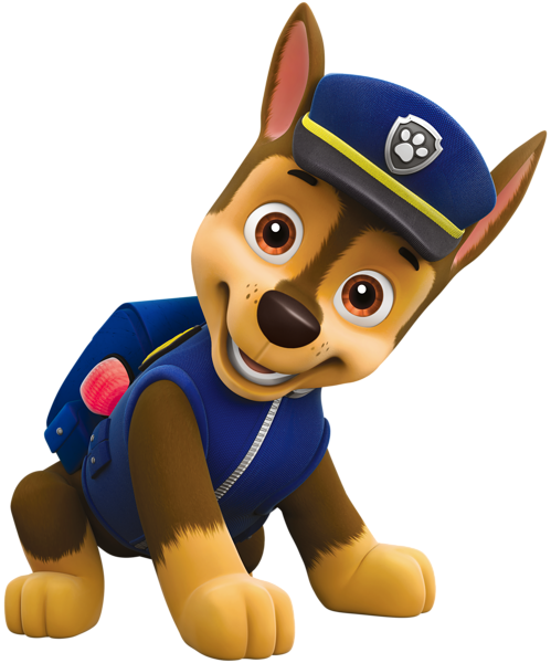 This png image - PAW Patrol Chase PNG Cartoon Image, is available for free download