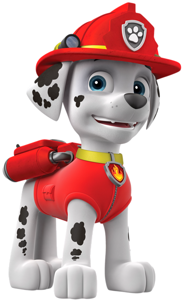 This png image - PAW Patrol Marshall PNG Cartoon Image, is available for free download