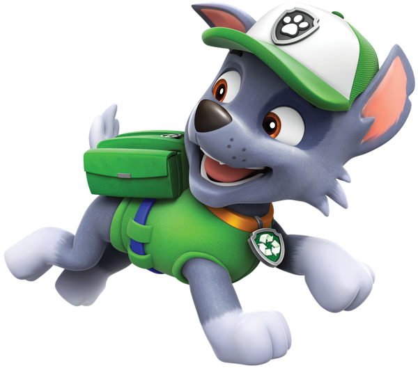 This png image - PAW Patrol Rocky PNG Cartoon Image, is available for free download