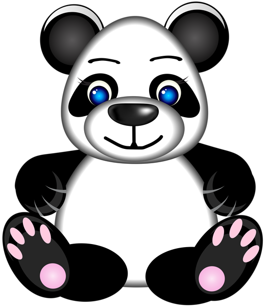 This png image - Panda PNG Clip Art Image, is available for free download