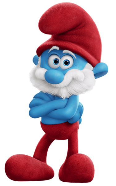 This png image - Papa Smurf Smurfs The Lost Village Transparent PNG Image, is available for free download