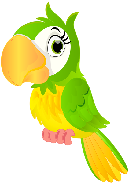 This png image - Parrot Cartoon PNG Clip Art Image, is available for free download