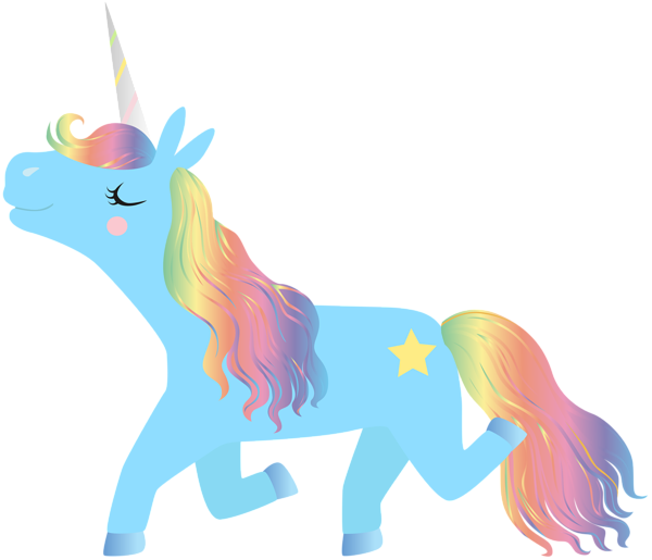 This png image - Rainbow Pony Transparent Clip Art Image, is available for free download