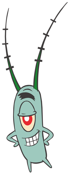 This png image - Sheldon -Plankton SpongeBob PNG Clipart Image, is available for free download