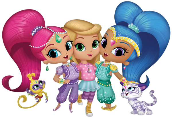This png image - Shimmer and Shine Transparent PNG Image, is available for free download