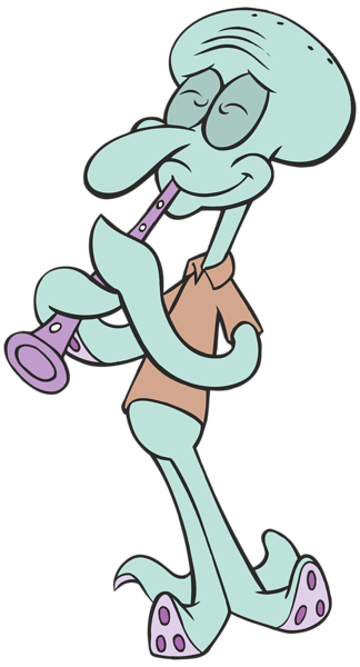 This png image - Squidward Tentacles SpongeBob PNG Clipart Image, is available for free download